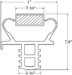 Delfield 1357 Gasket