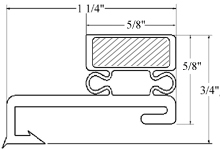 Gaskets for Freezers & Coolers