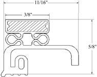 Gaskets for Freezers & Coolers