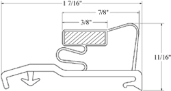 Norlake 558 Gasket