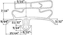 Gaskets for Freezers & Coolers